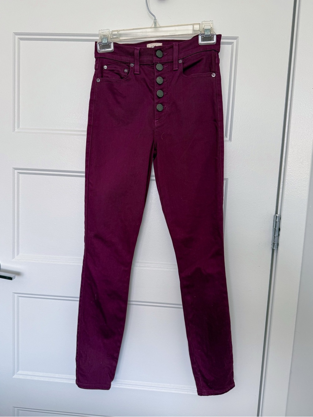 AOLA Good High Rise Exposed Button Fly Jeans - Picture 2 of 9